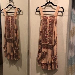 FREE PEOPLE Floral Printed Dress